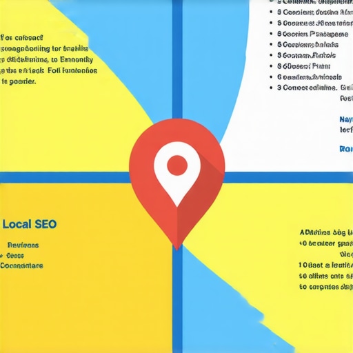 Diagram illustrating key local SEO tactics for 2026