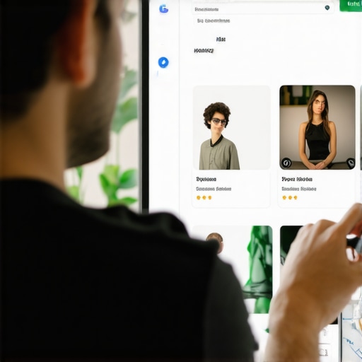 Business owner optimizing Google My Business profile with recent updates