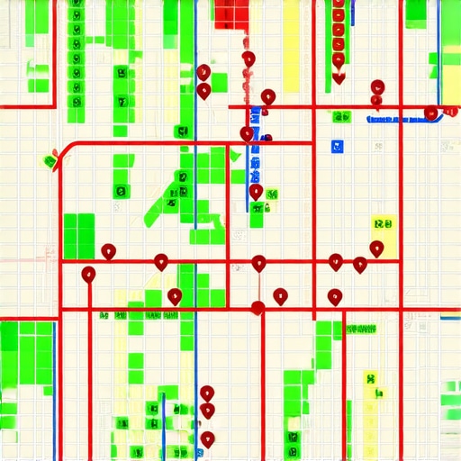Local SEO Grid Ranking Map