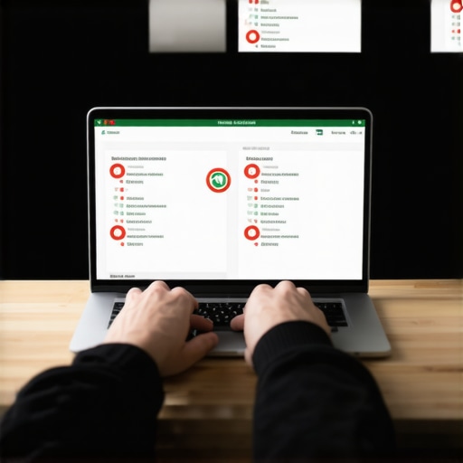 A side-by-side comparison of local business directory entries showing NAP consistency audit.