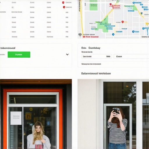 SEO expert using local grid tracking tools and manual verification for maps optimization.