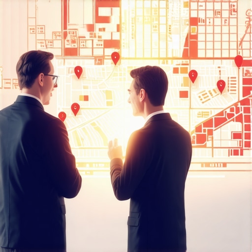 Dominating the Local Map Pack in 2025 Digital representation of a local business outranking competitors on a neighborhood map.