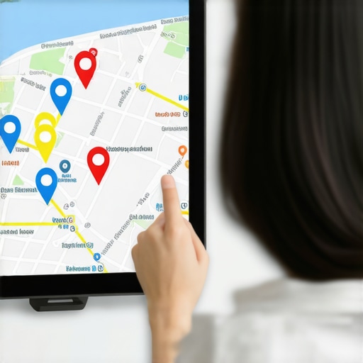 Ensuring Local Data Accuracy for 2025 A business owner verifying their local map ranking data for consistency.