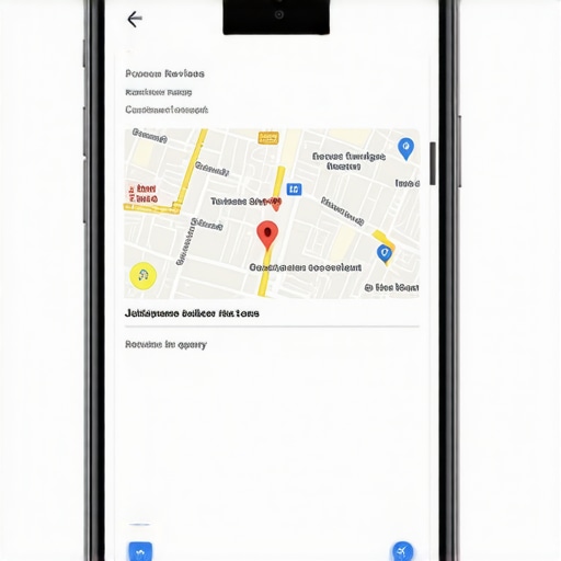 Close-up of a Google Maps business profile showing how review text creates ranking justifications.