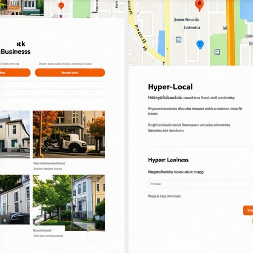 Comparison between a generic website and a locally optimized site showing better map pack rankings.