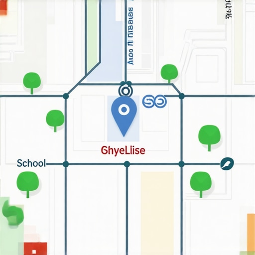 Hyper-local Neighborhood Link Strategy Diagram showing how local business connects with community entities for SEO
