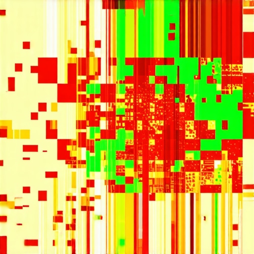 Local SEO Heat Map Ranking Analysis Visual representation of local search rankings using a heat map overlay on a city map.