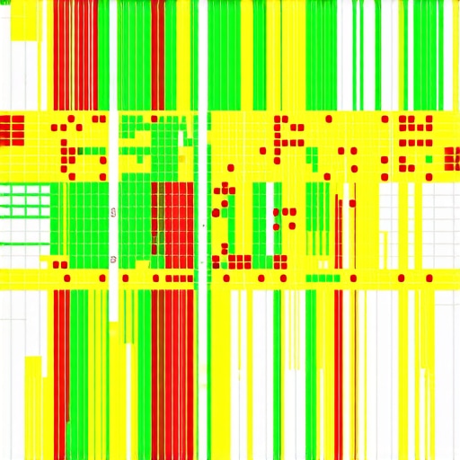 A map visualization showing how local search rankings vary by neighborhood using a grid system.
