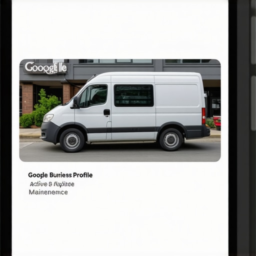 A smartphone displaying a fresh business update on a Google Maps profile.
