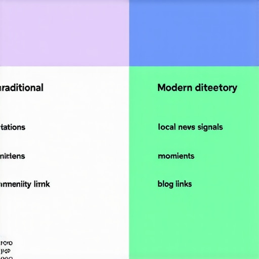 Infographic comparing traditional NAP consistency with high-authority local entity signals for 2025 maps SEO.