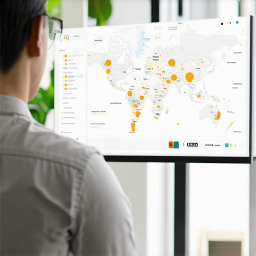 Local SEO specialist managing 2025 seo tasks and map rankings from a home office.