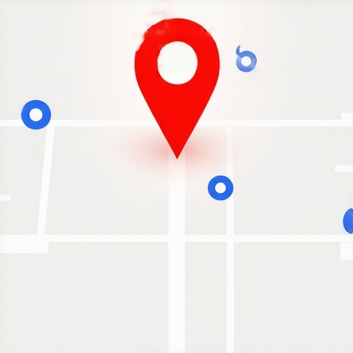 A digital map showing how to focus service areas for local SEO.