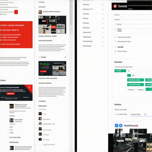 A comparison showing a messy business profile versus a clean, optimized dashboard to improve local search rankings.