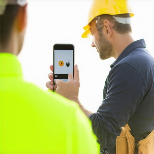 A professional capturing local business activity for a Google Business Profile update.