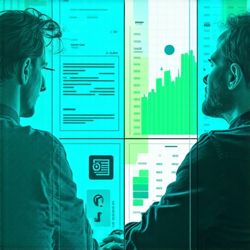 Illustration comparing a static SEO report with a dynamic map ranking heatmap to show proximity fluctuations.