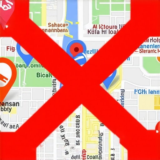 Infographic showing how tracking numbers can cause local SEO ranking drops.